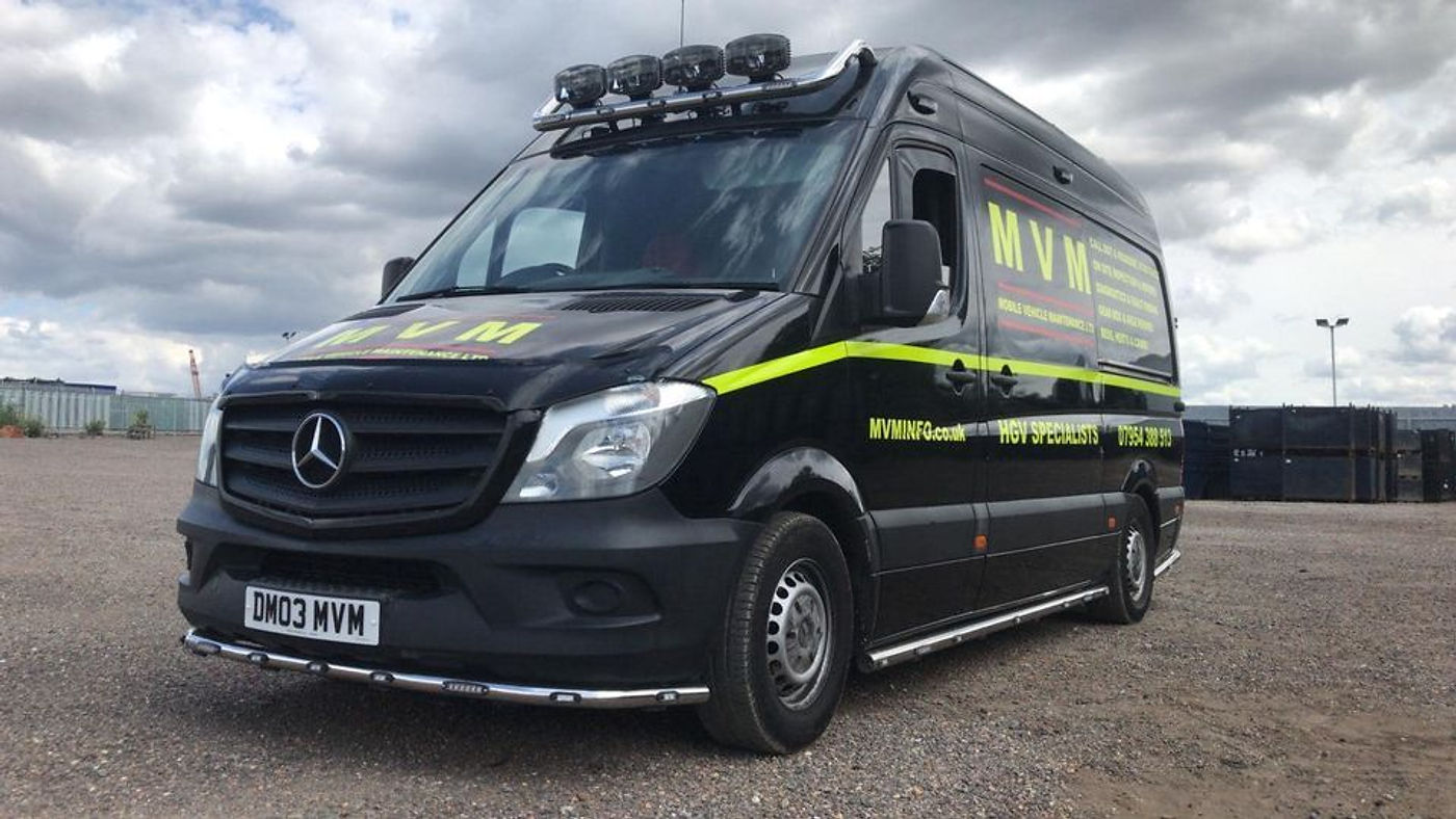 MVM service van side profile